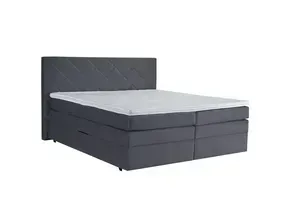 Blanář boxspring Atika 180x200 šedý
